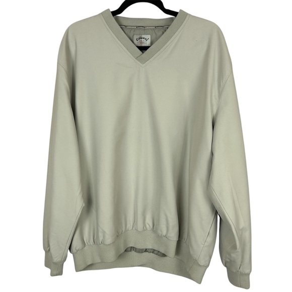 Callaway Men’s Casual V-Neck Golf Sweatshirt Size Medium - Picture 1 of 14
